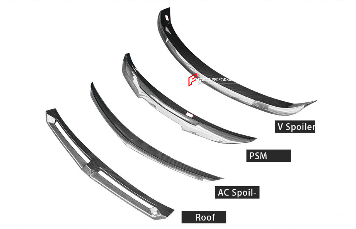 CARBON FIBER REAR SPOILER ROOF SPOILER for CADILLAC CT5 2019 - 2024