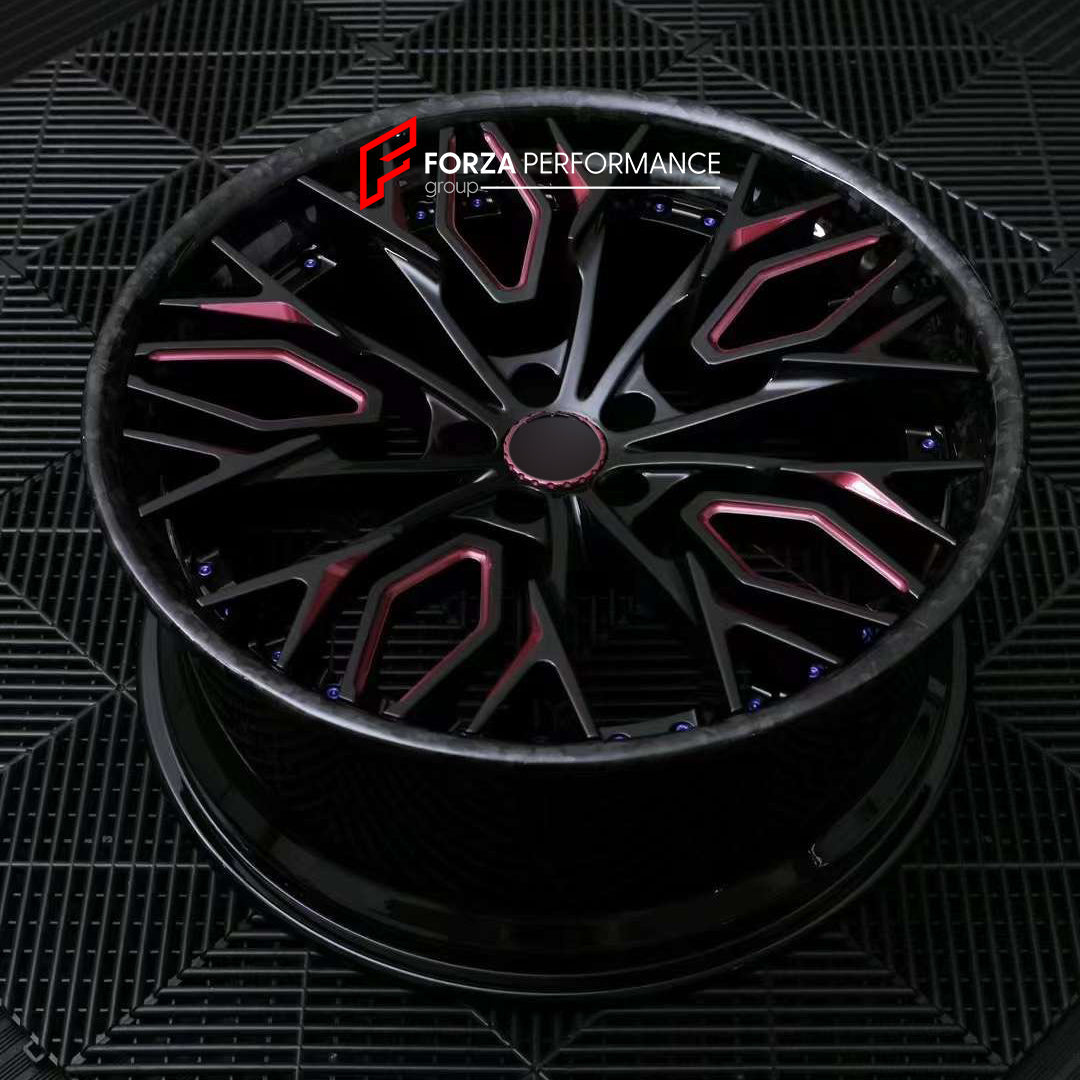 CARBON BARREL FORGED WHEELS RIMS CB-1 for ALL MODELS
