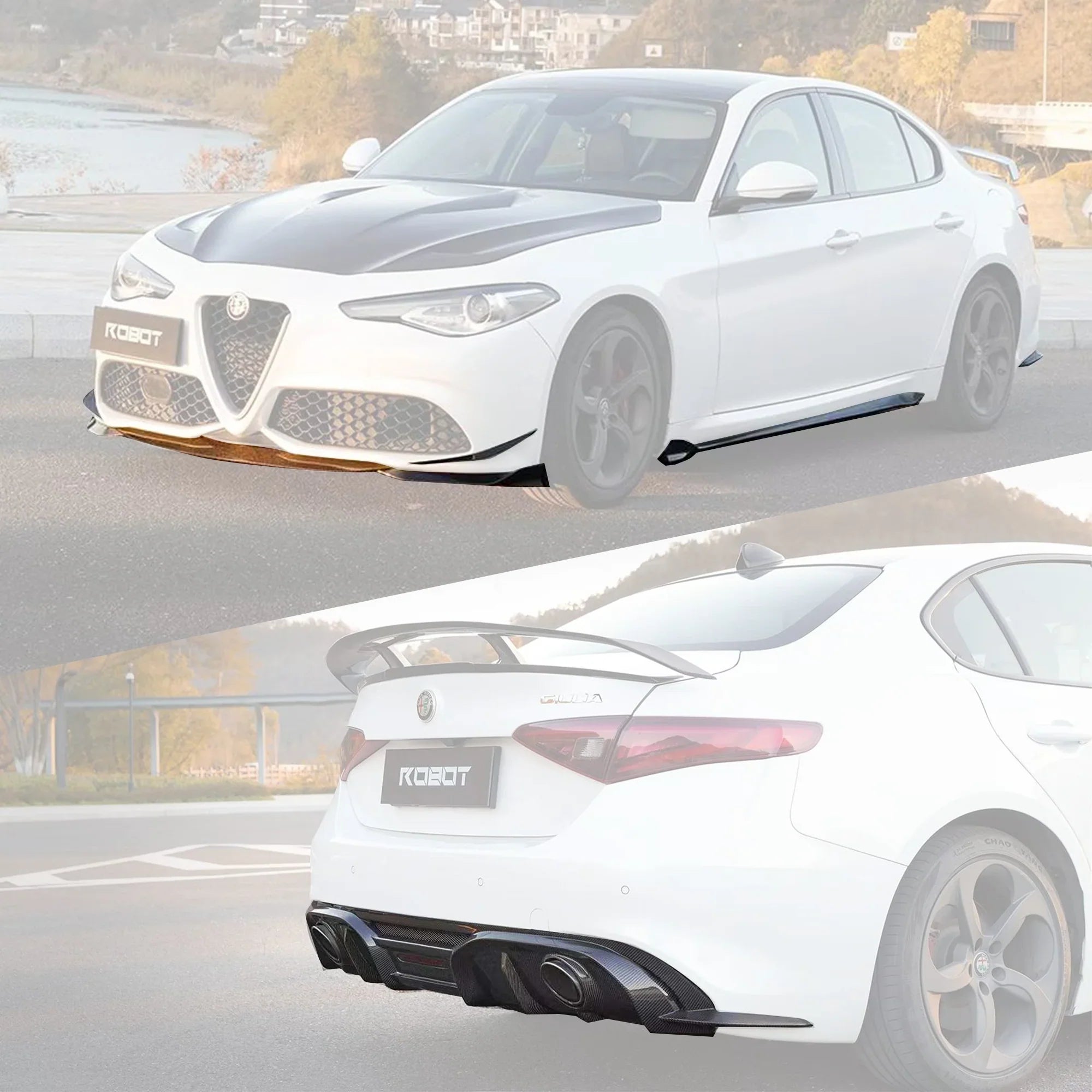 CARBON BODY KIT for ALFA ROMEO GIULIA TYPE 952 FACELIFT 2023+