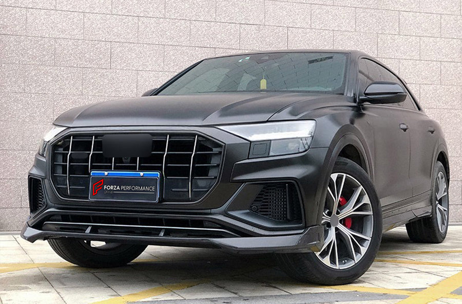 Buy Now CARBON BODY KIT for AUDI Q8 4M 2019 - 2023 and upgrade car parts from SIR Tuning at the Best Price. Headlights, Tail lights, Bodykits, Navigations, body kit and more - Fast & Free Shipping within Europe, US & Worldwide.
