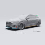 CARBON BODY KIT for AUDI Q8 4M 2019 - 2023