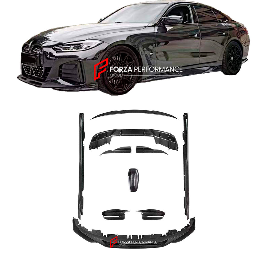 Buy Now CARBON BODY KIT for BMW i4 G26 2021+ and upgrade car parts from SIR Tuning at the Best Price. Headlights, Tail lights, Bodykits, Navigations, body kit and more - Fast & Free Shipping within Europe, US & Worldwide.