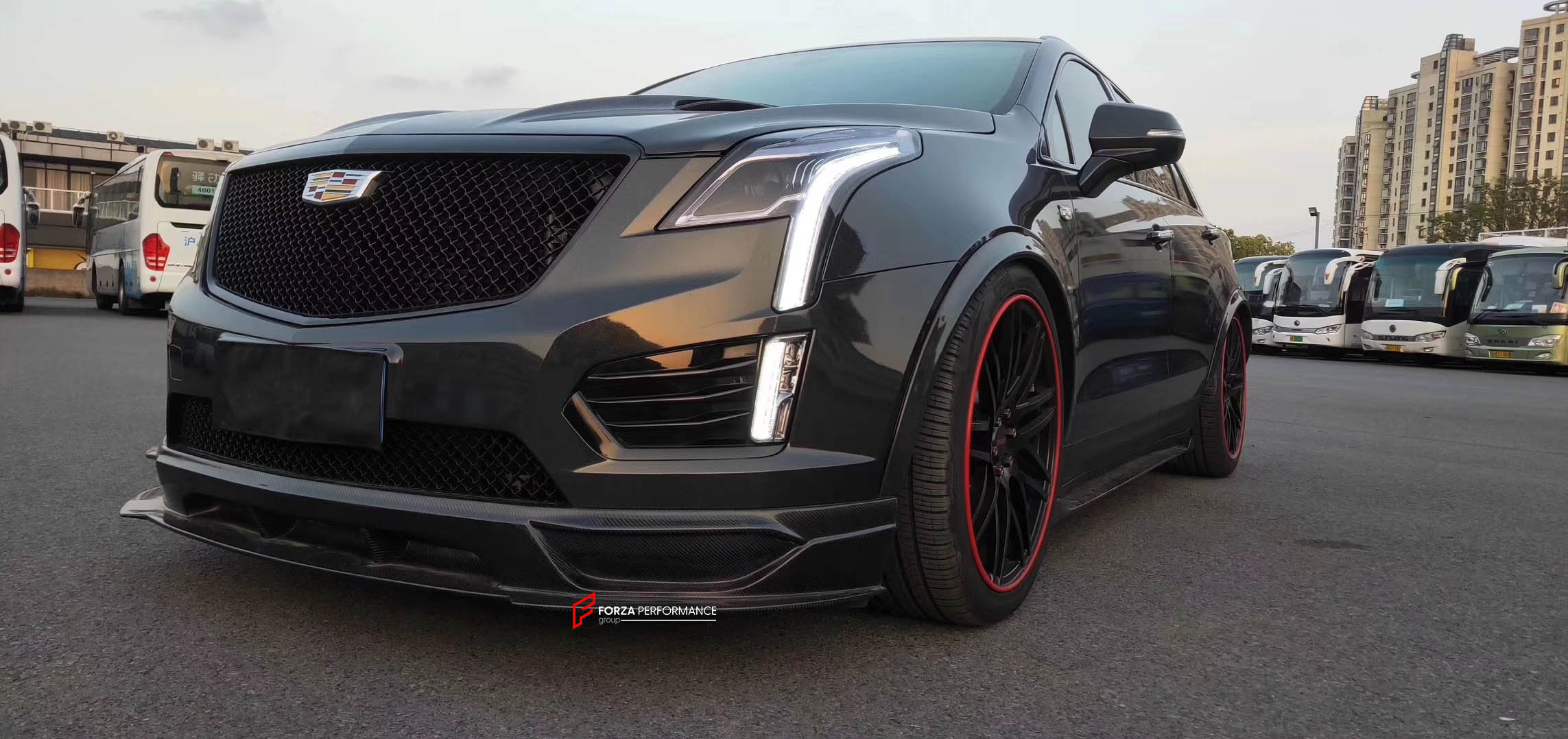 CARBON FIBER BODY KIT FOR CADILLAC XT5 2016-2020