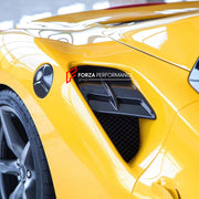 DRY CARBON FIBER FUEL TANK CUP for FERRARI 488 GTB 2015 - 2019 | SC STYLE