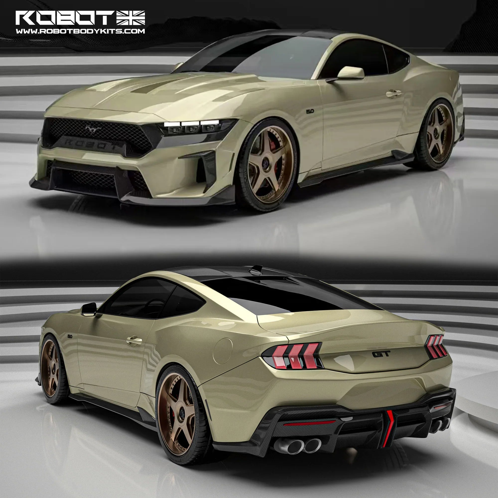 CARBON BODY KIT for FORD MUSTANG S650 2024+