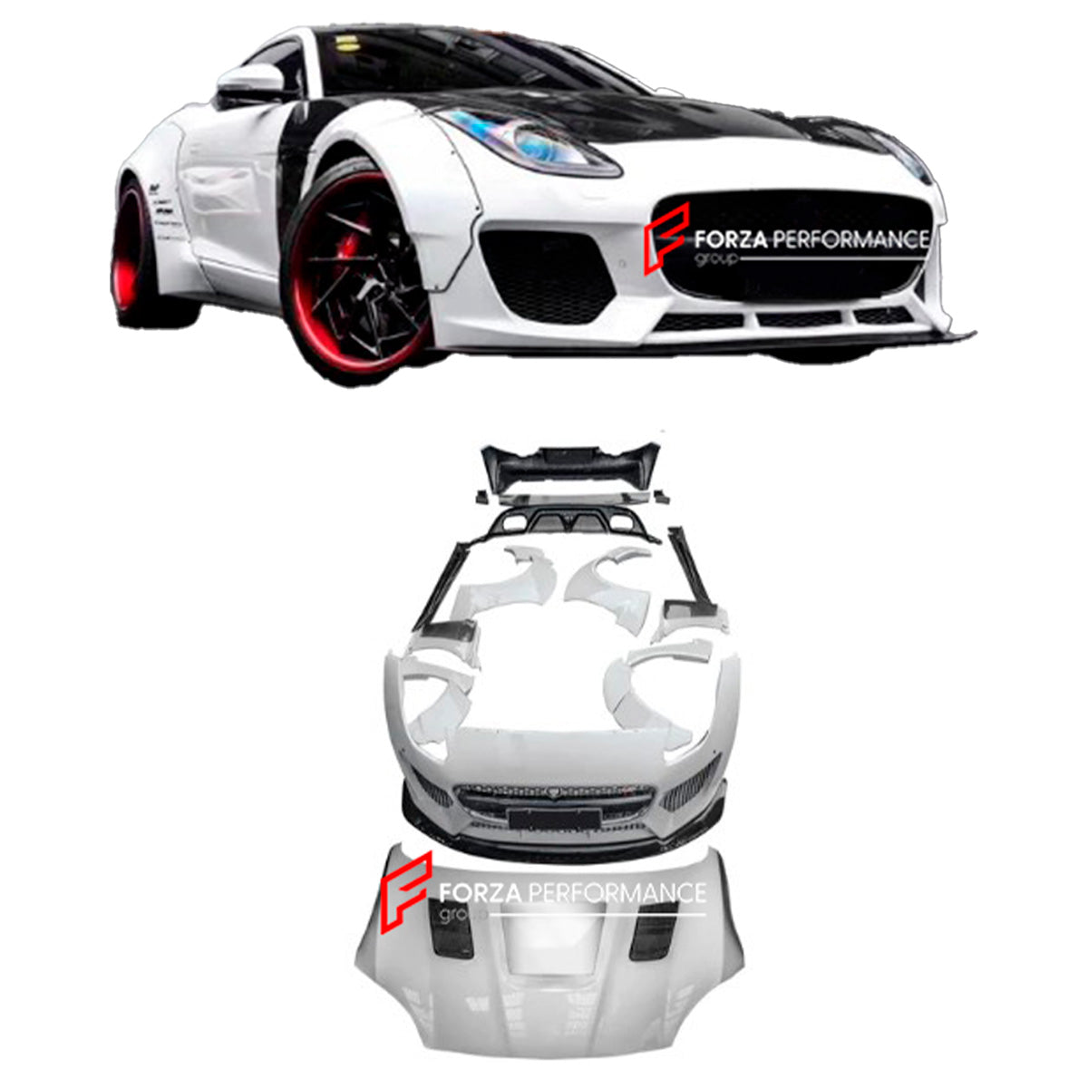 CARBON BODY KIT for JAGUAR F-TYPE X152 2014+