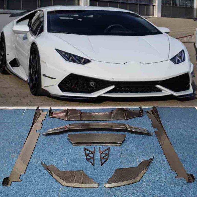 Buy Now CARBON FIBER BODY KIT for LAMBORGHINI HURACAN LP610 2014 - 2018 and upgrade car parts from SIR Tuning at the Best Price. Headlights, Tail lights, Bodykits, Navigations, body kit and more - Fast & Free Shipping within Europe, US & Worldwide.