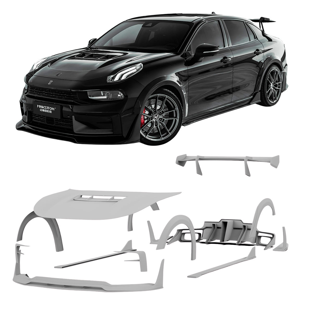CARBON BODY KIT for LYNK & CO 03 CS11 2018 - 2023