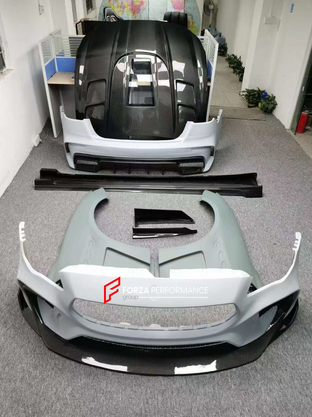 CARBON BODY KIT FOR MASERATI QUATTROPORTE 2013+