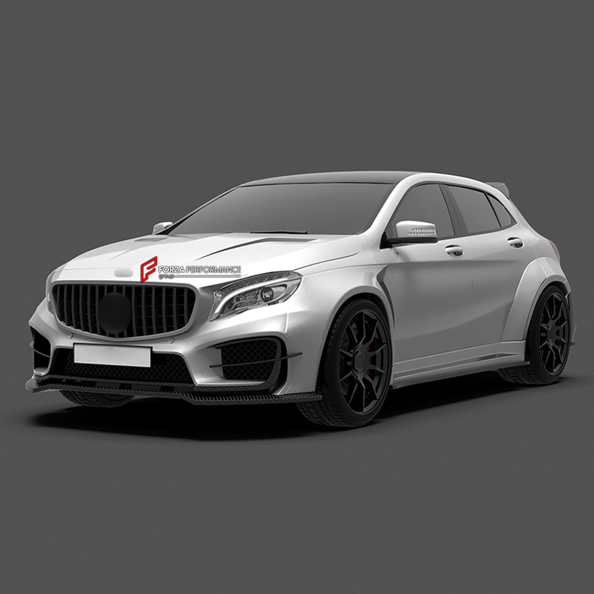 CARBON BODY KIT for MERCEDES BENZ AMG GLA45 X156 2014 - 2020