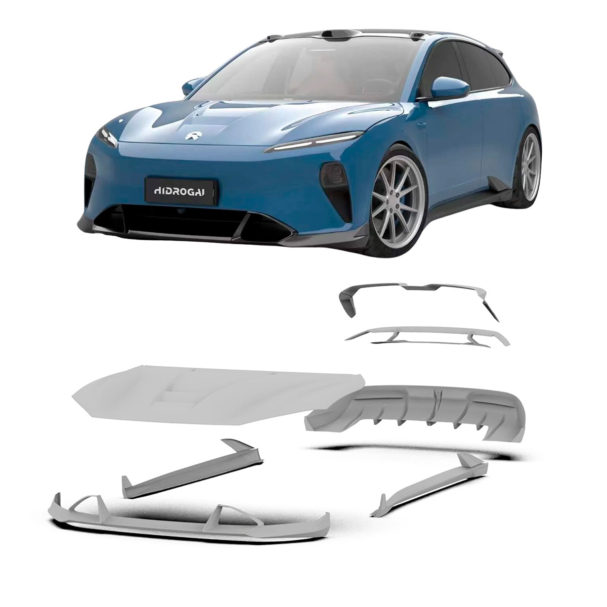 CARBON BODY KIT for NIO ET5 ET5T 2022+