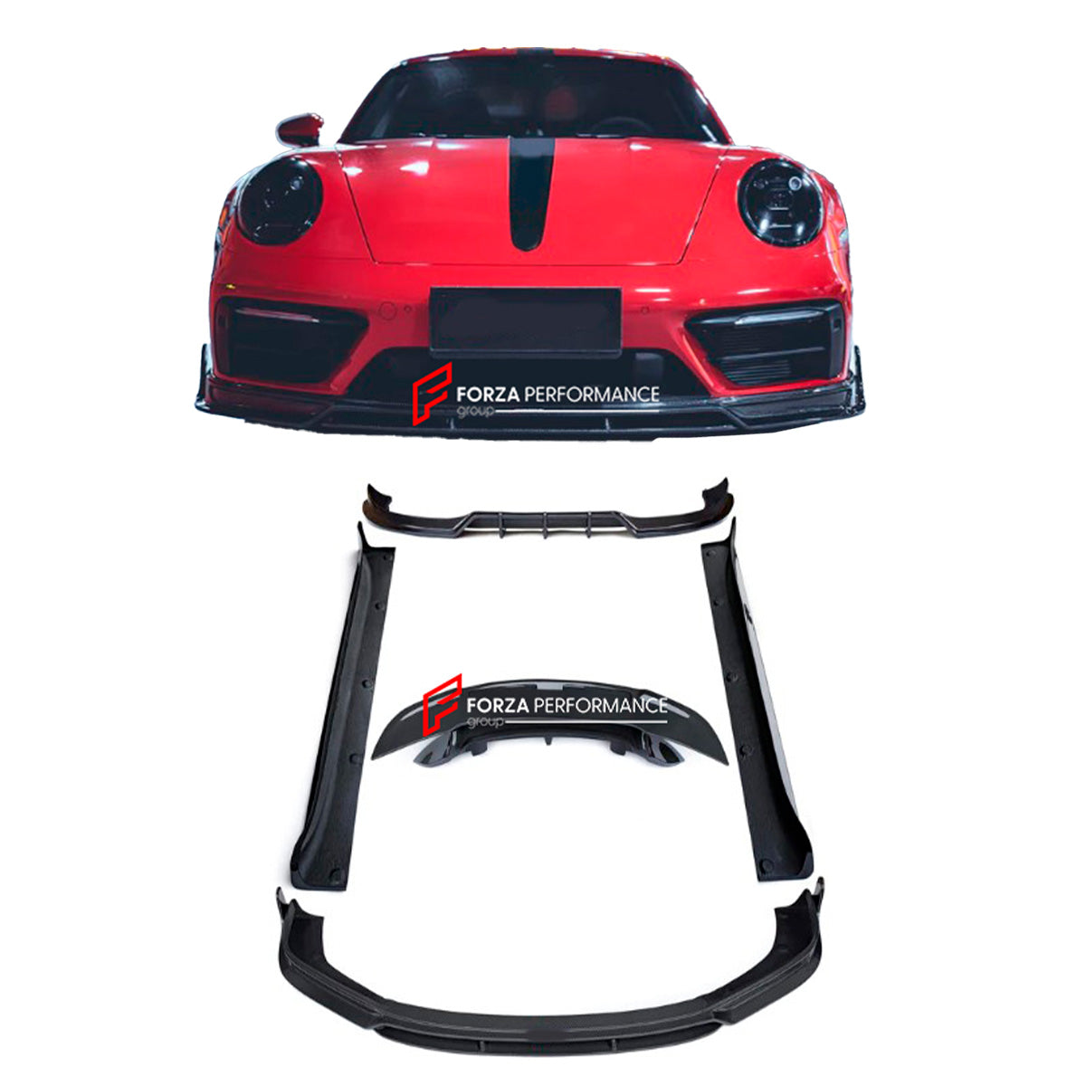 CARBON AERO KIT FOR PORSCHE 911 992.1 2019 - 2025