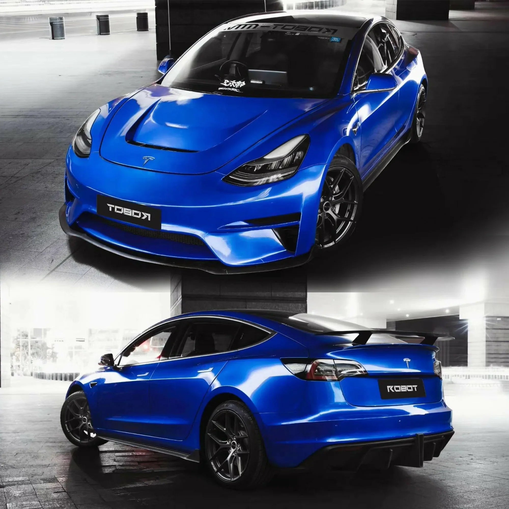 CARBON BODY KIT for TESLA MODEL 3 2017 - 2023