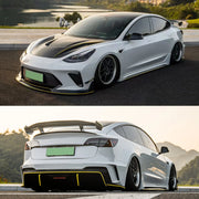 CARBON BODY KIT for TESLA MODEL 3 2017 - 2023