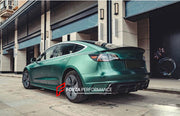 CARBON FIBER BODY KIT for TESLA Model 3 2017+ FRONT LIP REAR DIFFUSER AND BUMPER SIDE SKIRTS