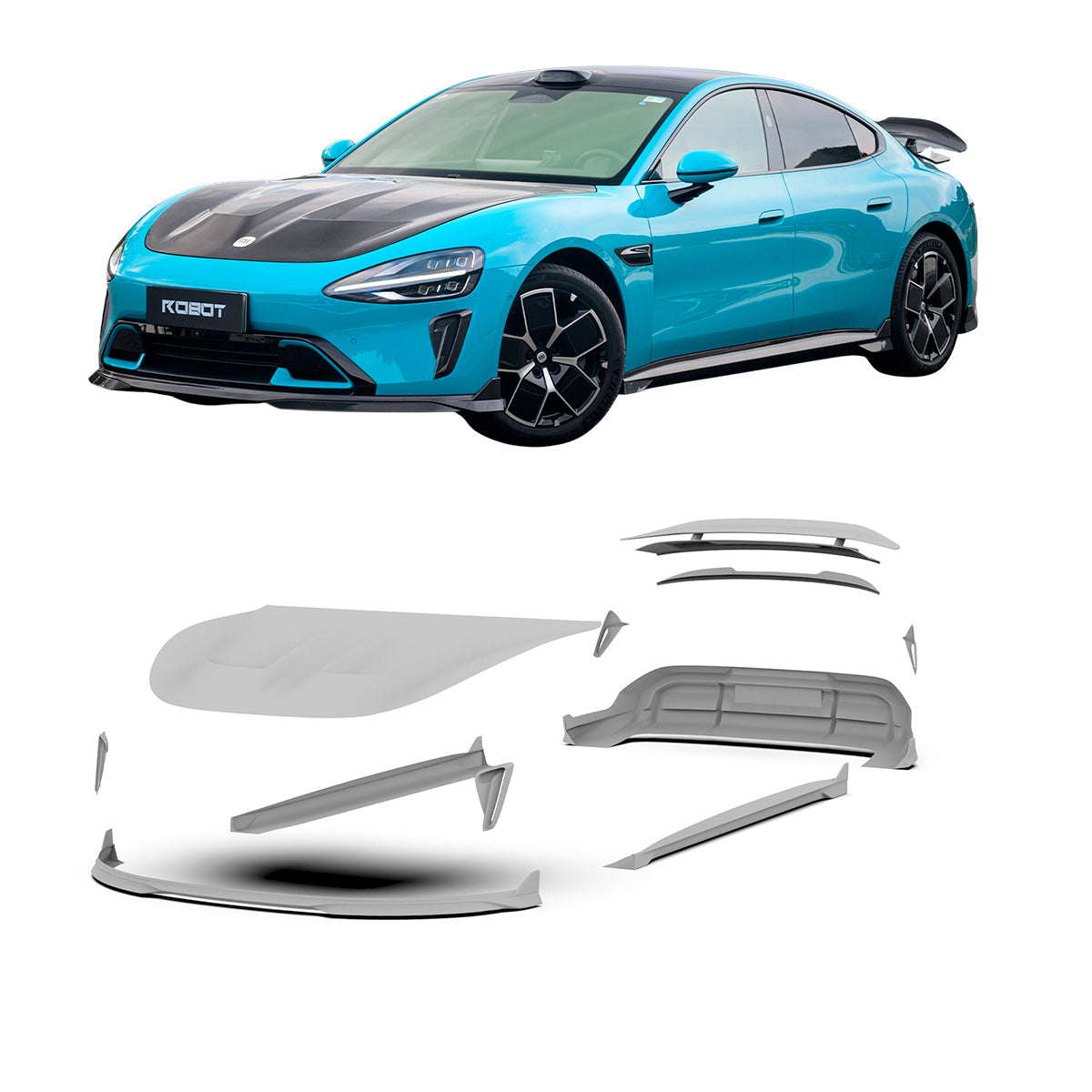 CARBON BODY KIT for XIAOMI SU7 2024+