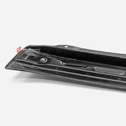 CARBON BRAKE LIGHT DELETE PANEL for PORSCHE 911 997. 997.2 2004 - 2013