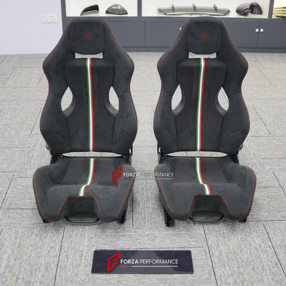 CARBON BUCKET SEATS LWCB for FERRARI 488 GTB SPIDER PISTA 2015 - 2020