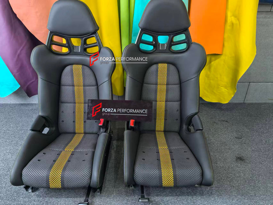 Buy Now CARBON BUCKET SEATS LWCB for PORSCHE 911 992.1 and upgrade car parts from SIR Tuning at the Best Price. Headlights, Tail lights, Bodykits, Navigations, Car Seats and more - Fast & Free Shipping within Europe, US & Worldwide.