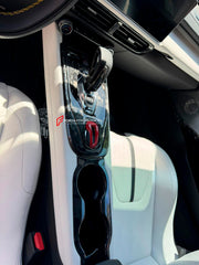 CARBON CENTER CONSOLE FRAME COVER AND CUPHOLDER for LOTUS EMIRA
