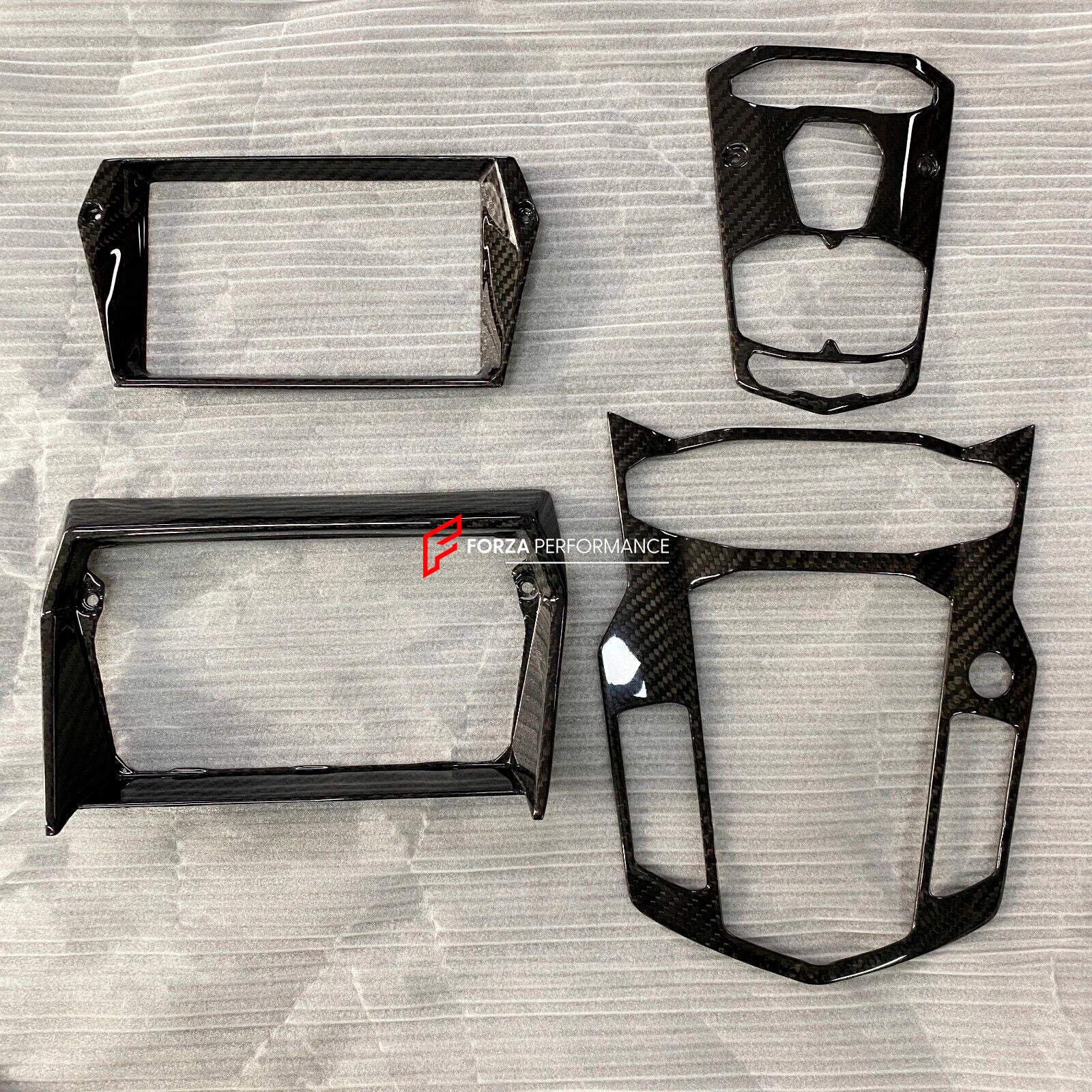 CARBON CENTRAL CONSOLE PANEL for LAMBORGHINI AVENTADOR LP700 LP720 LP750 2011 - 2017