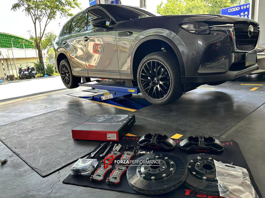 Buy Now CARBON CERAMIC BIG BRAKE KIT BBK for MAZDA CX-60 KH 2022+ and upgrade car parts from SIR Tuning at the Best Price. Headlights, Tail lights, Bodykits, Navigations, BIG BRAKE KIT and more - Fast & Free Shipping within Europe, US & Worldwide.