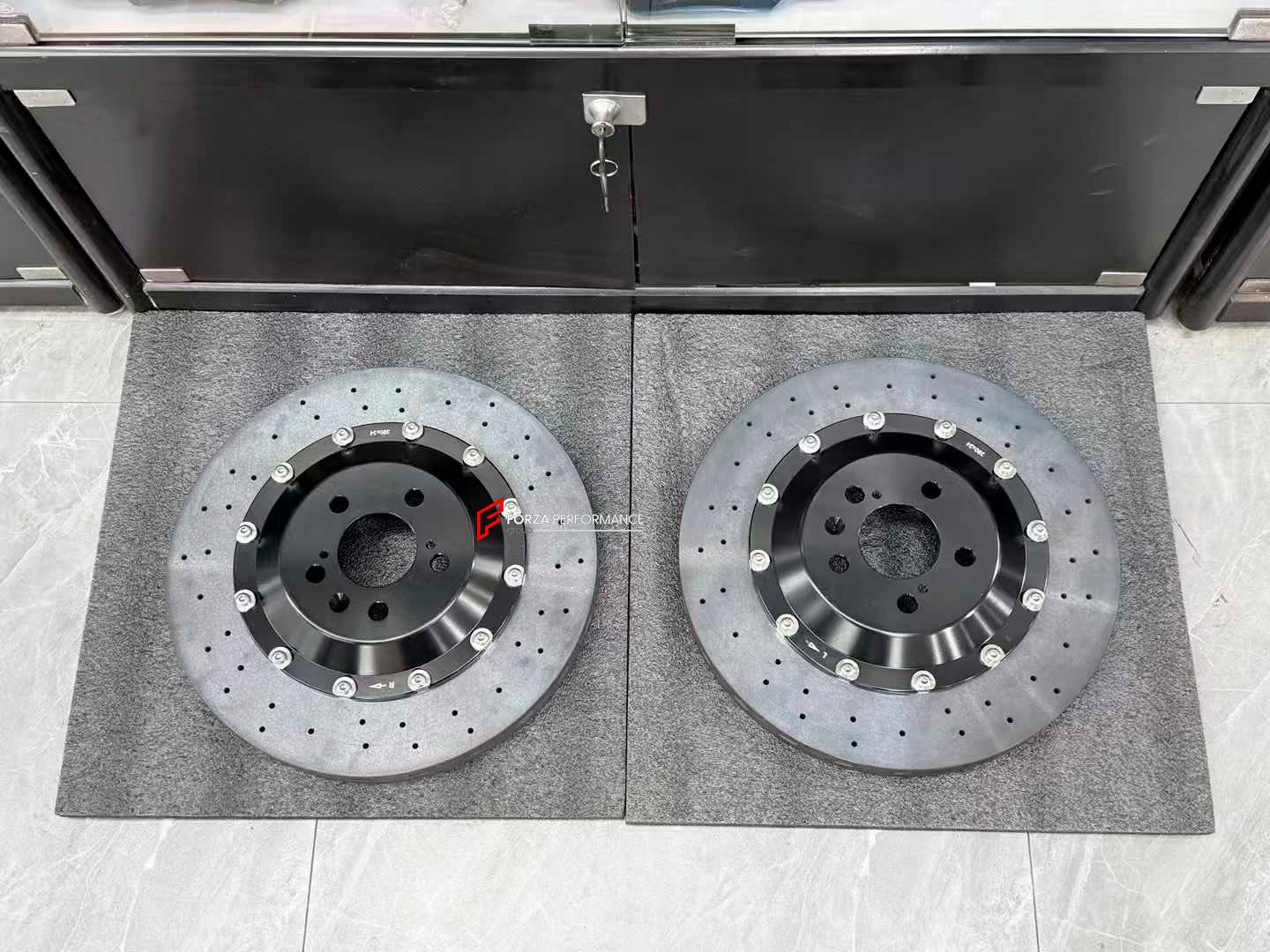 CARBON CERAMIC BIG BRAKE KIT for AUDI A4 40TFSI AVANT B9 FACELIFT 2019+