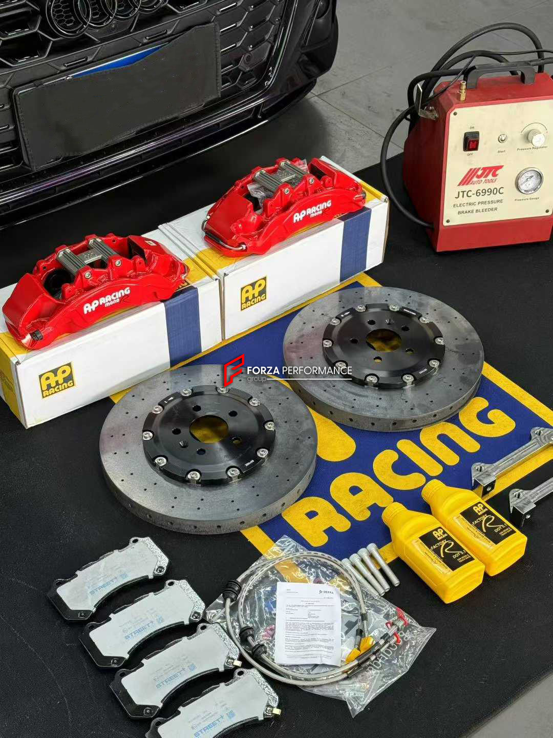 CARBON CERAMIC BIG BRAKE KIT for AUDI S4 B9 FACELIFT 2019+
