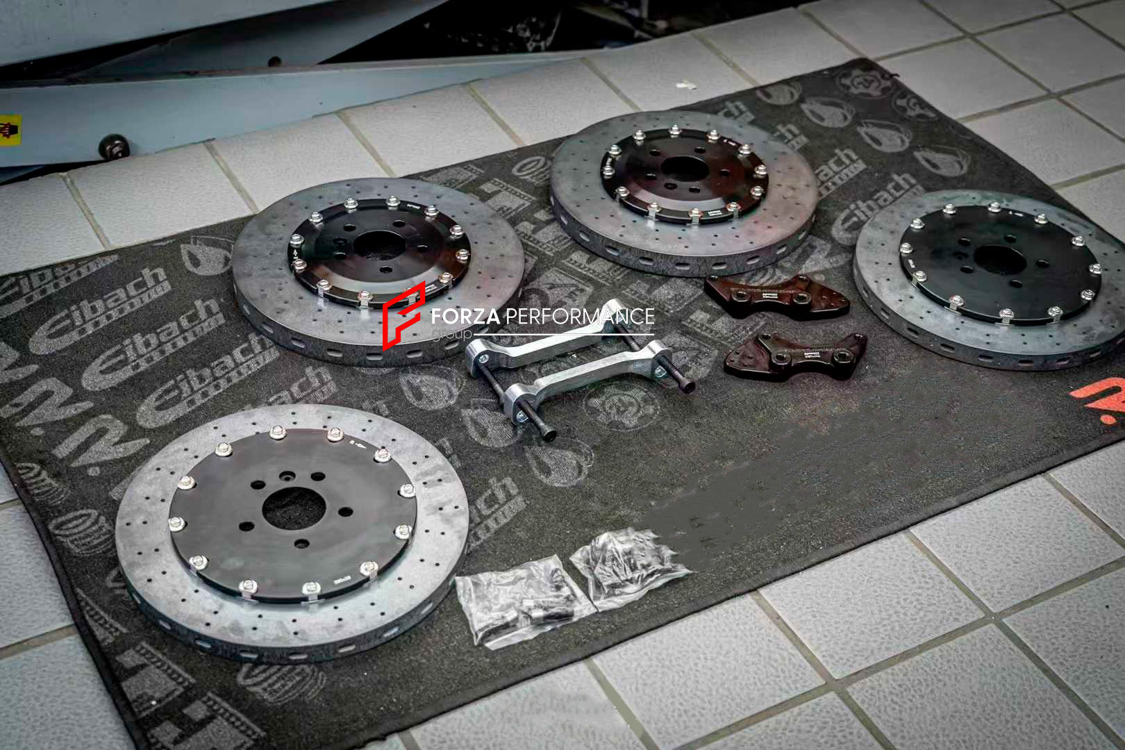 CARBON CERAMIC BIG BRAKE KIT for MCLAREN GT 2019 - 2023