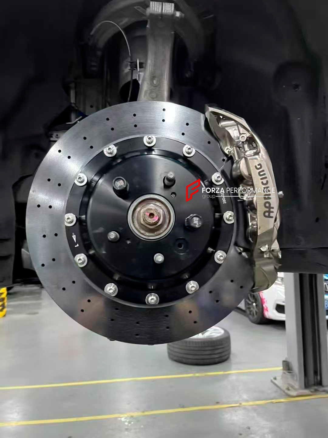 CARBON CERAMIC BIG BRAKE KIT for TESLA MODEL S PLAID 2021+