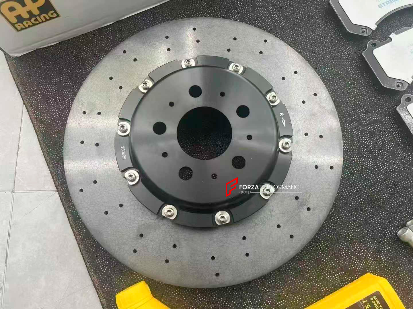 CARBON CERAMIC FRONT BIG BRAKE KIT for TESLA MODEL 3 PERFORMANCE 2024+