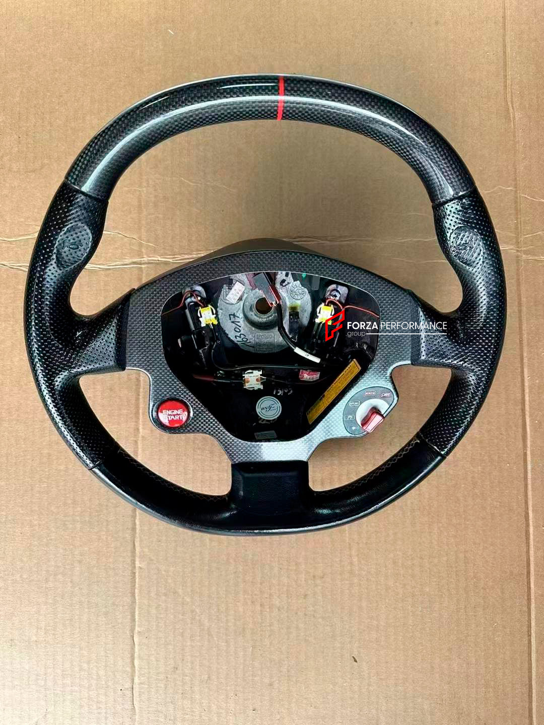 Buy Now CARBON CUSTOM STEERING WHEEL for FERRARI F430 2004 - 2009 and upgrade car parts from SIR Tuning at the Best Price. Headlights, Tail lights, Bodykits, Navigations, Carbon body kit and more - Fast & Free Shipping within Europe, US & Worldwide.