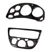 CARBON DASH CLUSTER SURROUND WITH CENTER CONSOLE COVERS for FERRARI 360 MODENA 1999 - 2005