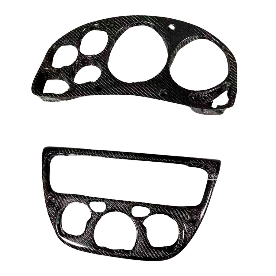 Buy Now CARBON DASH CLUSTER SURROUND WITH CENTER CONSOLE COVERS for FERRARI 360 MODENA 1999 - 2005 and upgrade car parts from SIR Tuning at the Best Price. Headlights, Tail lights, Bodykits, Navigations, body kit and more - Fast & Free Shipping within Europe, US & Worldwide.