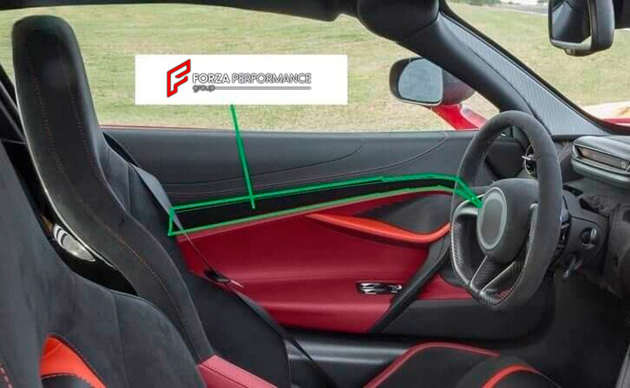 Buy Now CARBON DOOR HANDLE TRIM COVER for MCLAREN 720S COUPE and upgrade car parts from SIR Tuning at the Best Price. Headlights, Tail lights, Bodykits, Navigations, Body Kit and more - Fast & Free Shipping within Europe, US & Worldwide.
