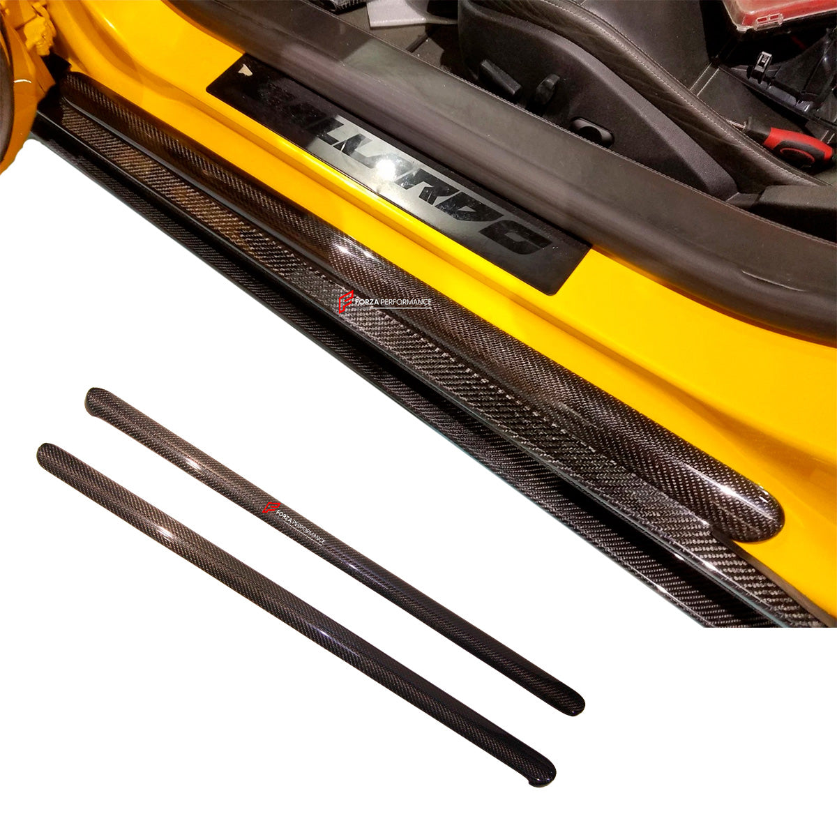CARBON DOOR SILLS for LAMBORGHINI GALLARDO COUPE 2003 - 2008