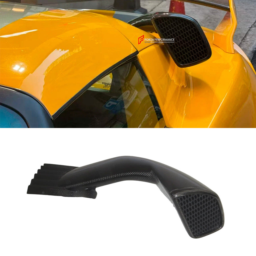 Buy Now CARBON ENGINE AIR INTAKE SCOOP for LOTUS ELISE S2 2000 - 2010 and upgrade car parts from SIR Tuning at the Best Price. Headlights, Tail lights, Bodykits, Navigations, body kit and more - Fast & Free Shipping within Europe, US & Worldwide.