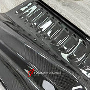 CARBON ENGINE BAY COVER PANELS for FERRARI 458 2009 - 2015