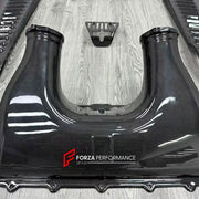 CARBON ENGINE BAY COVER PANELS for FERRARI 458 2009 - 2015