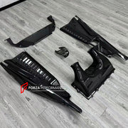 CARBON ENGINE BAY COVER PANELS for FERRARI 458 2009 - 2015