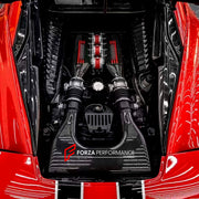 CARBON ENGINE BAY COVER PANELS for FERRARI 458 2009 - 2015