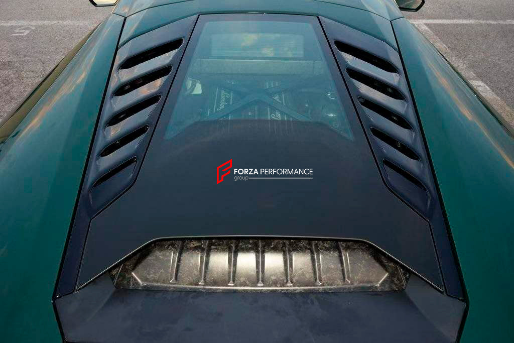 CARBON ENGINE BAY PANEL SET for LAMBORGHINI HURACAN LP610 2014 - 2019