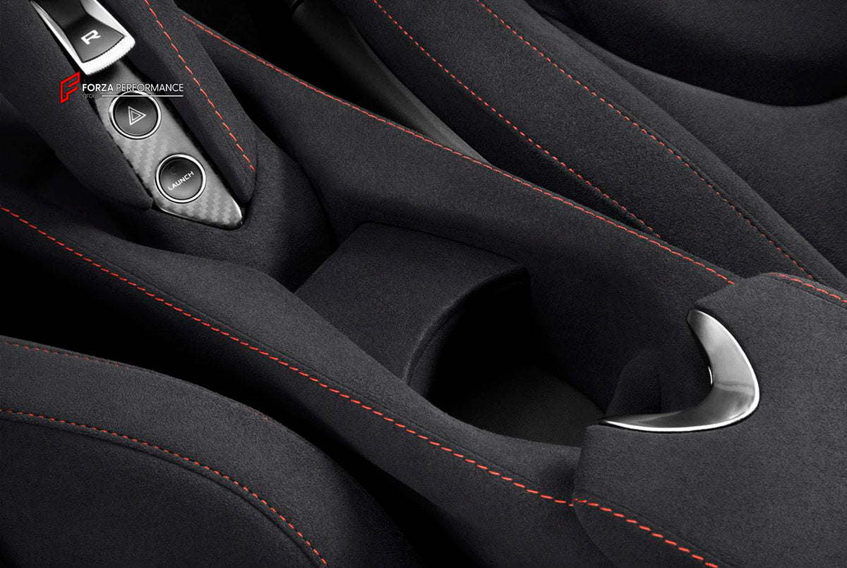 CARBON ENGINE START BUTTON COVER for MCLAREN 720S