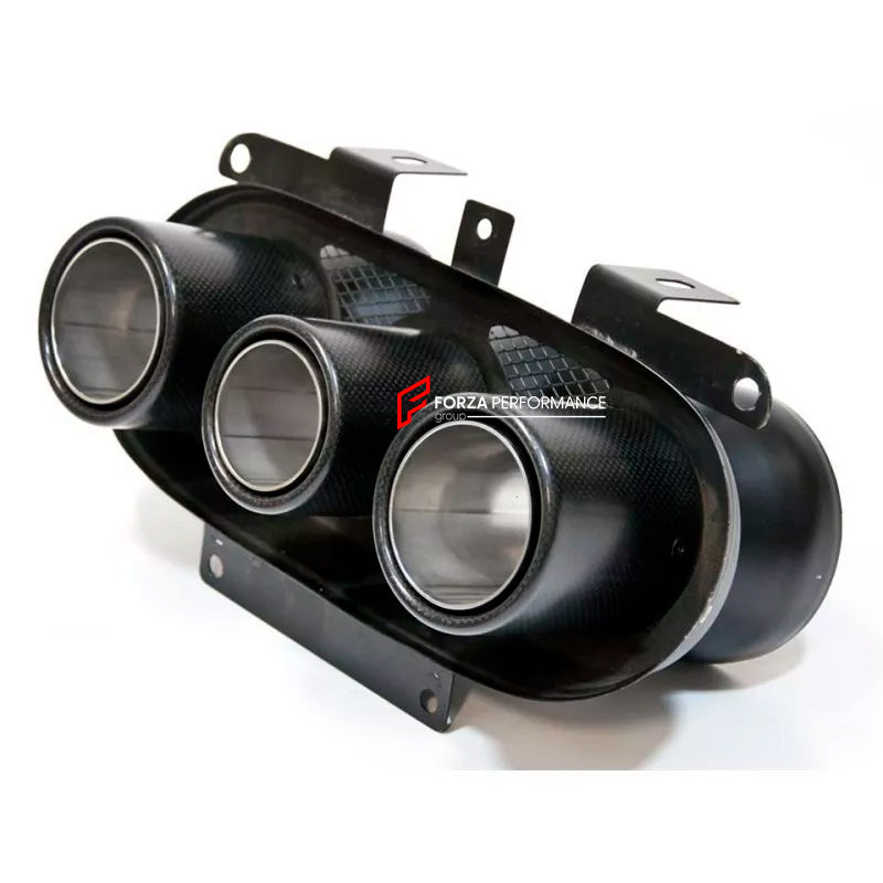 CARBON EXHAUST TIPS for FERRARI 458 2009 - 2015