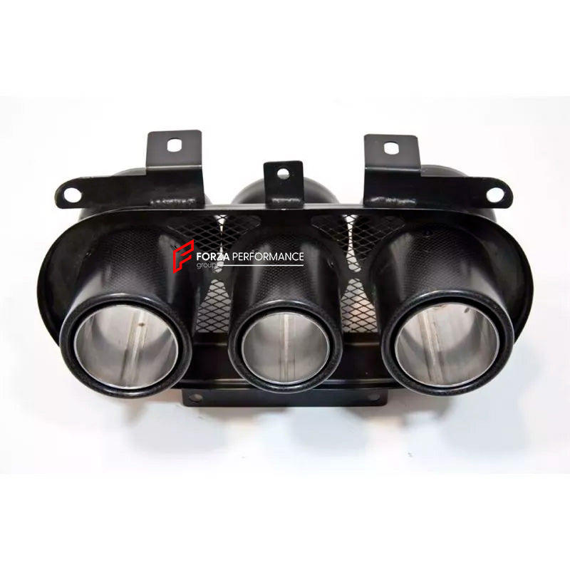 CARBON EXHAUST TIPS for FERRARI 458 2009 - 2015