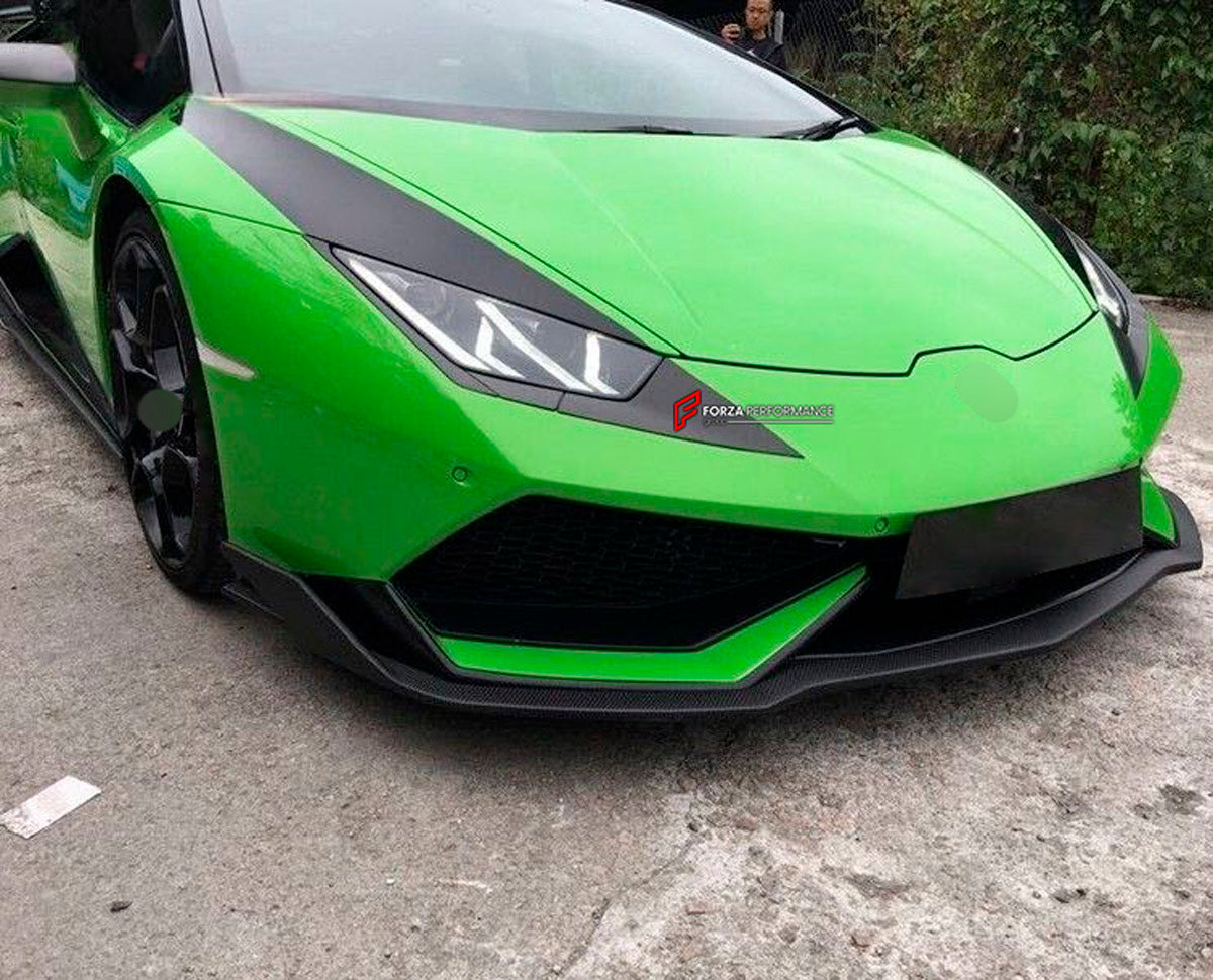 CARBON EYE LID HEADLIGHT BROW for LAMBORGHINI HURACAN LP610
