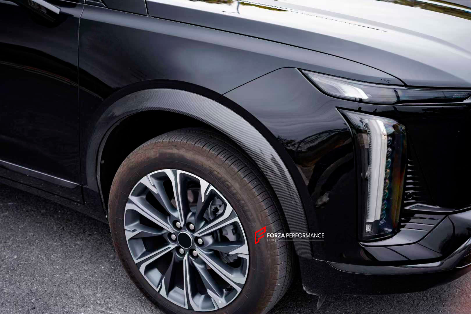 CARBON FENDER FLARES for CADILLAC XT5 2024+