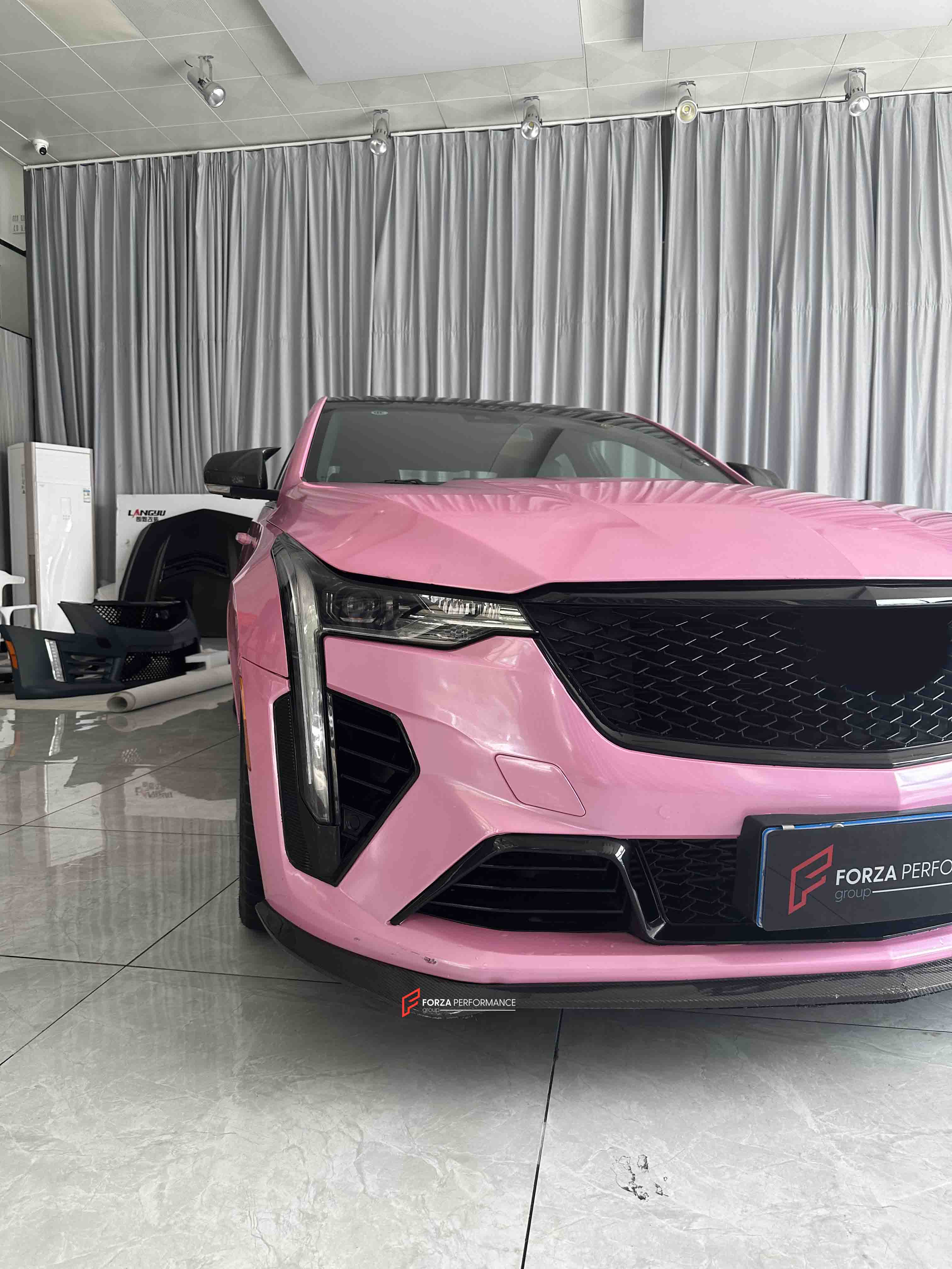 CONVERSION CARBON BODY KIT for CADILLAC CT4 2020+ UPGRADE to BLACKWING V FACELIFT