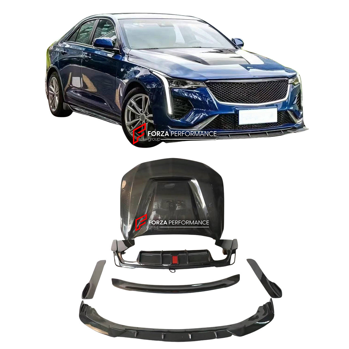 CARBON FIBER BODY KIT for CADILLAC CT4 2020+