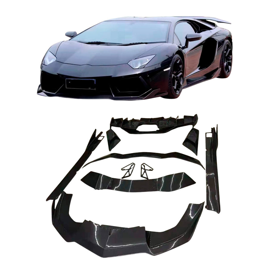 Buy Now CARBON FIBER BODY KIT FOR LAMBORGHINI AVENTADOR LP700-4 2011 - 2016 and upgrade car parts from SIR Tuning at the Best Price. Headlights, Tail lights, Bodykits, Navigations, body kit and more - Fast & Free Shipping within Europe, US & Worldwide.